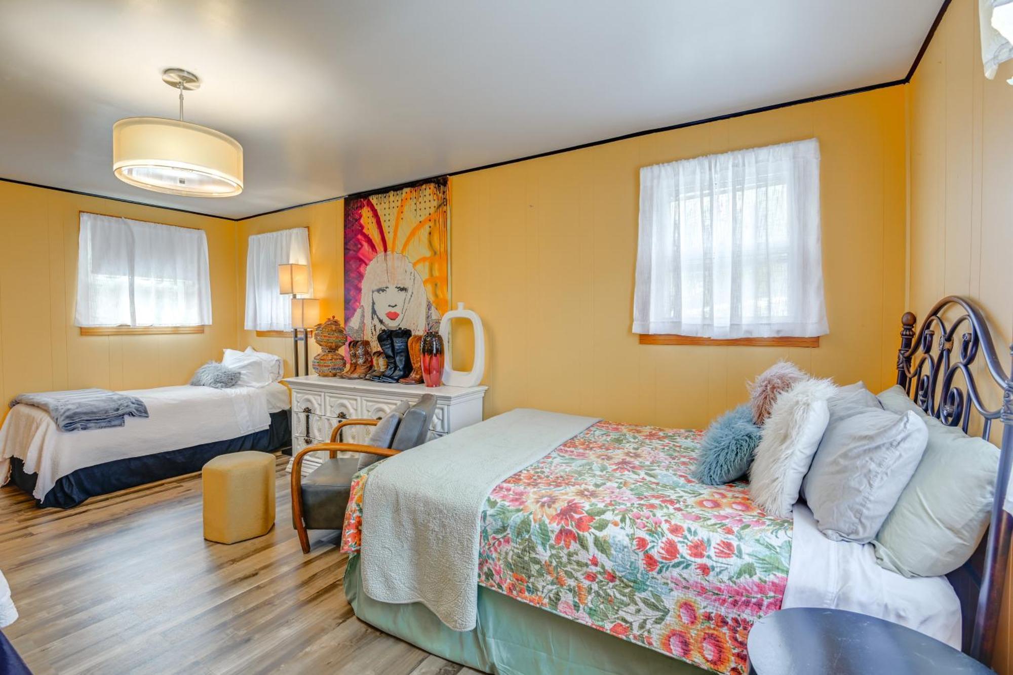 6 Mi To Downtown 70S-Themed Home In Nashville! Екстериор снимка