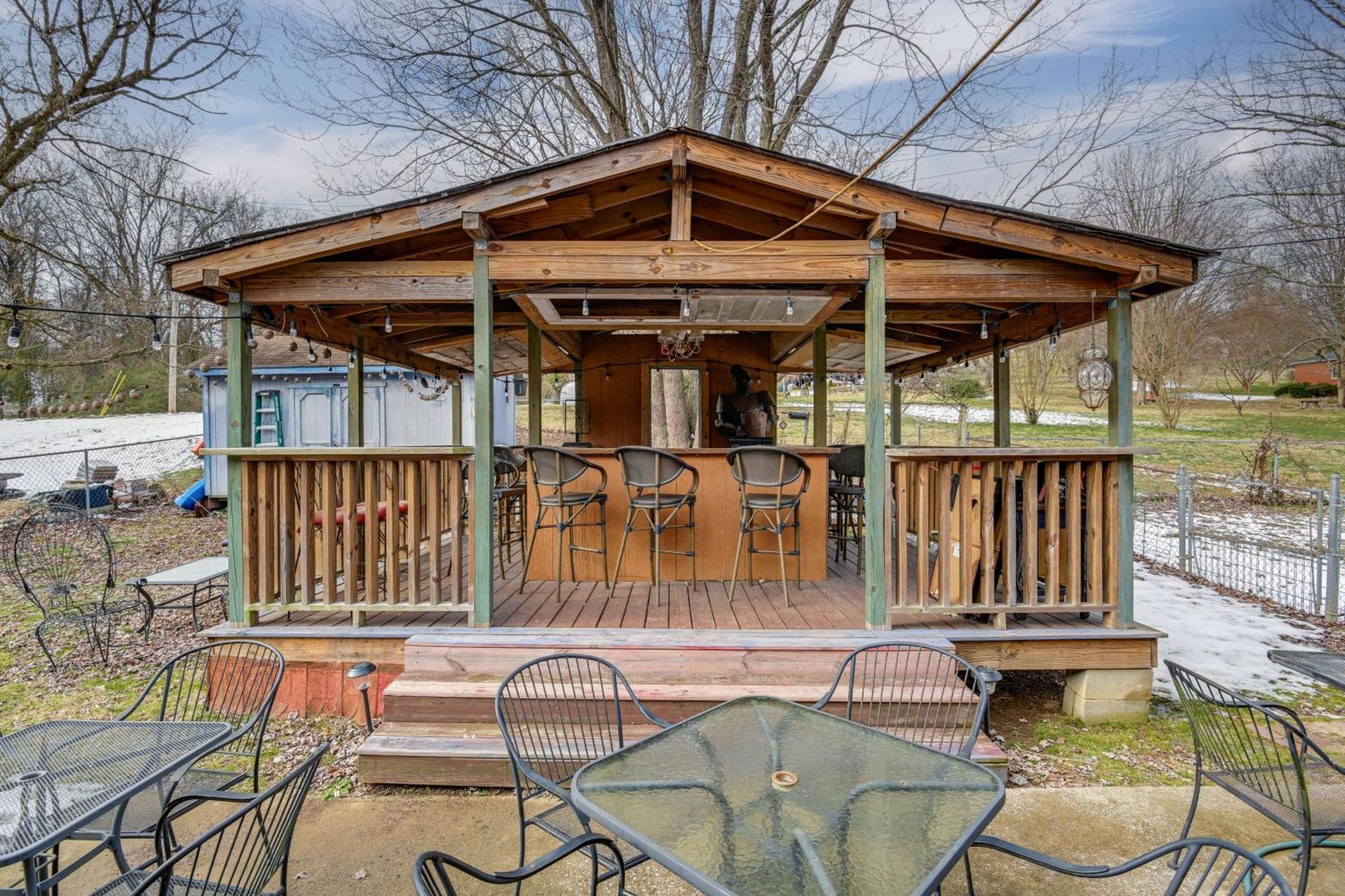 6 Mi To Downtown 70S-Themed Home In Nashville! Екстериор снимка