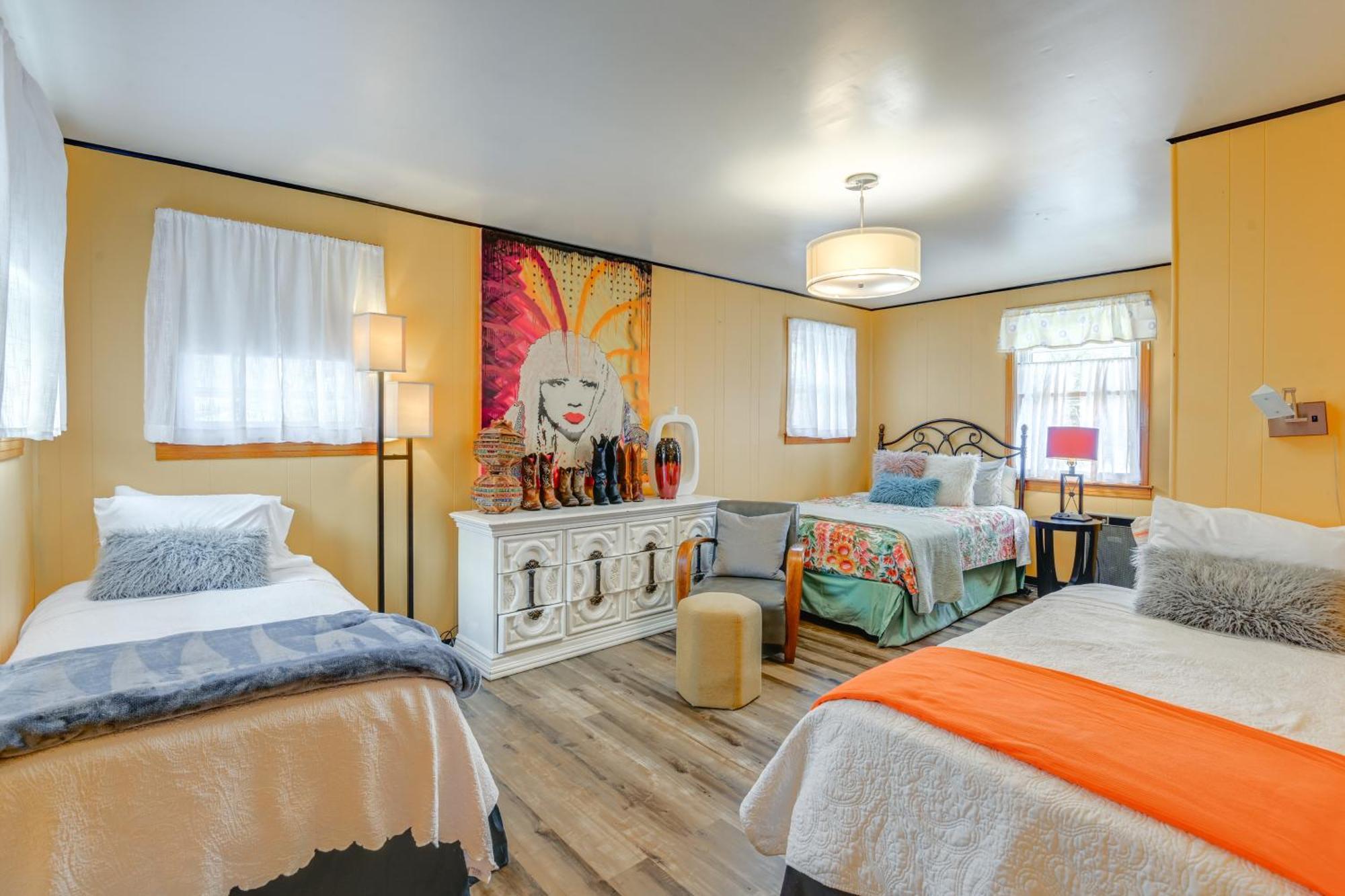 6 Mi To Downtown 70S-Themed Home In Nashville! Екстериор снимка