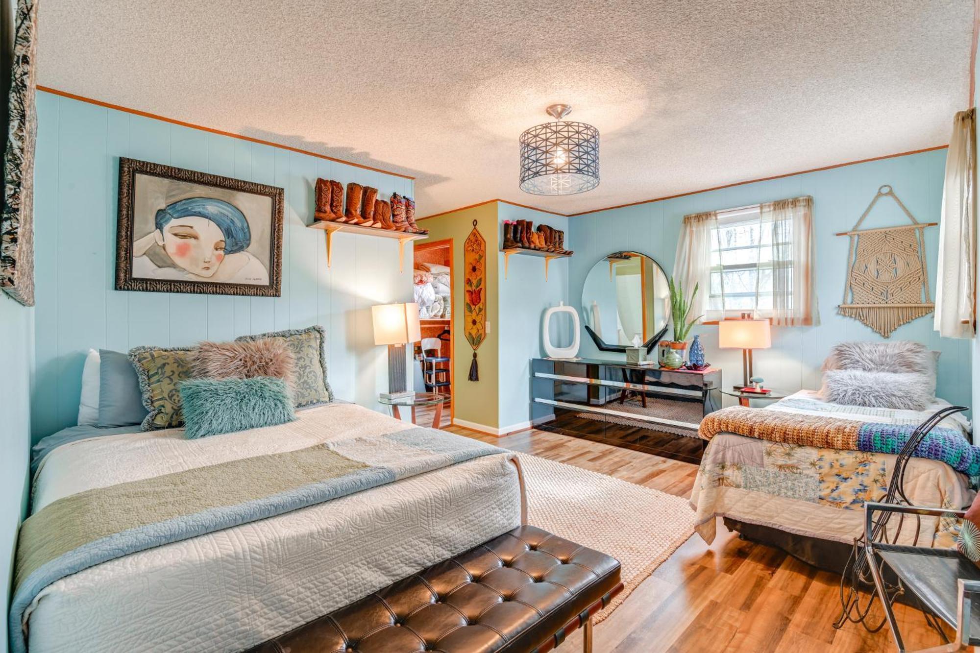 6 Mi To Downtown 70S-Themed Home In Nashville! Екстериор снимка