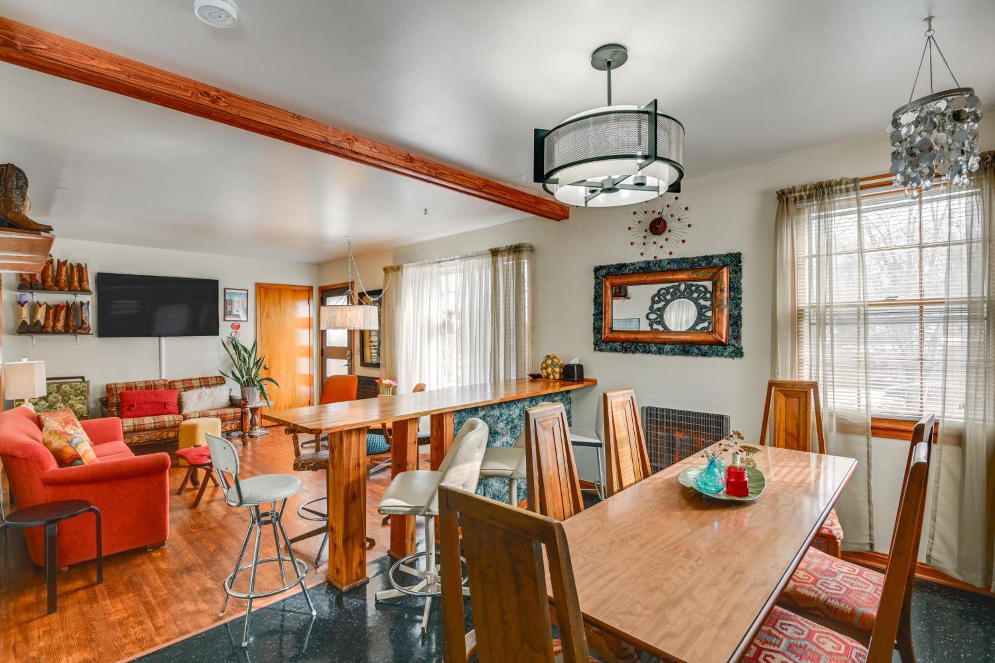 6 Mi To Downtown 70S-Themed Home In Nashville! Екстериор снимка