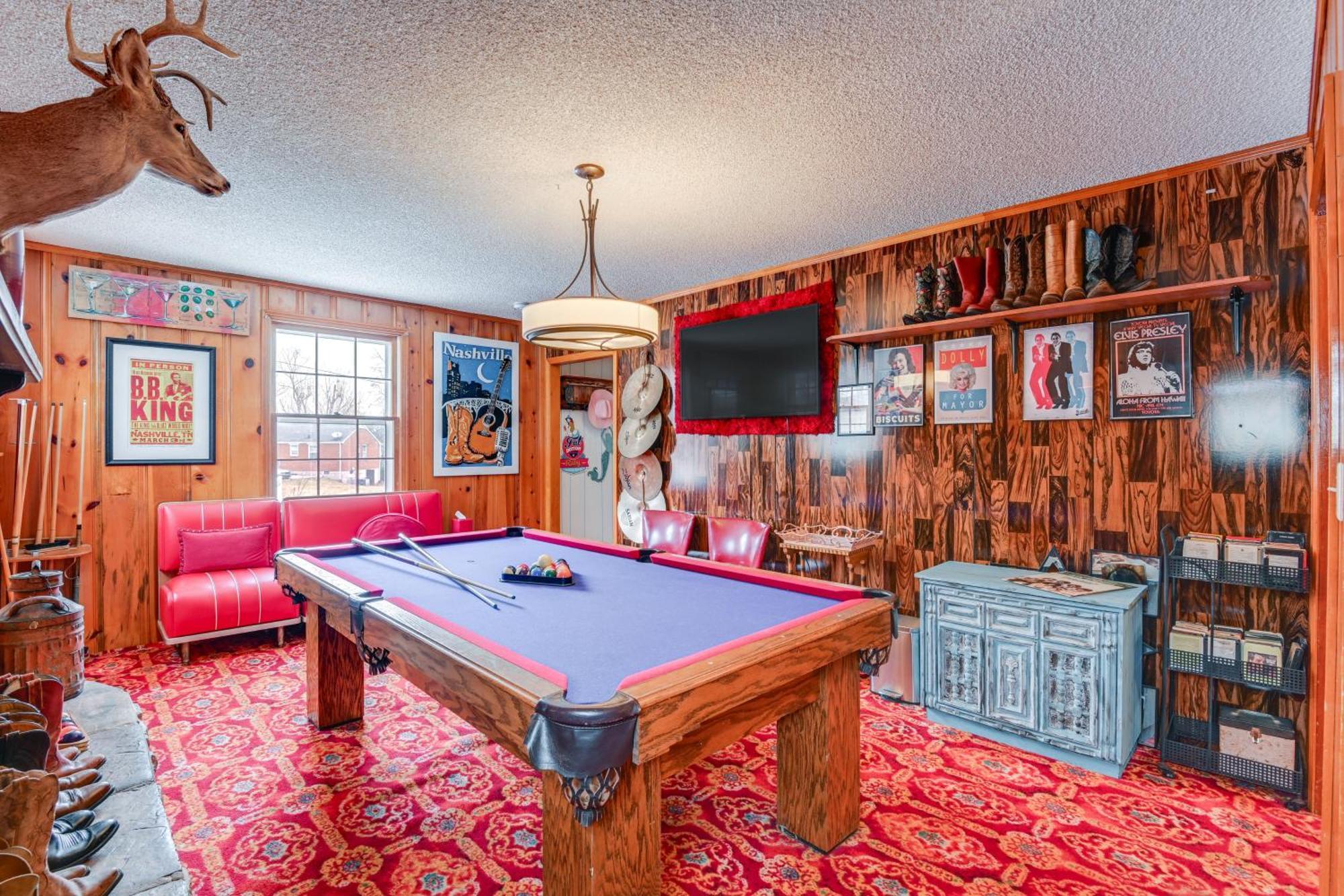 6 Mi To Downtown 70S-Themed Home In Nashville! Екстериор снимка